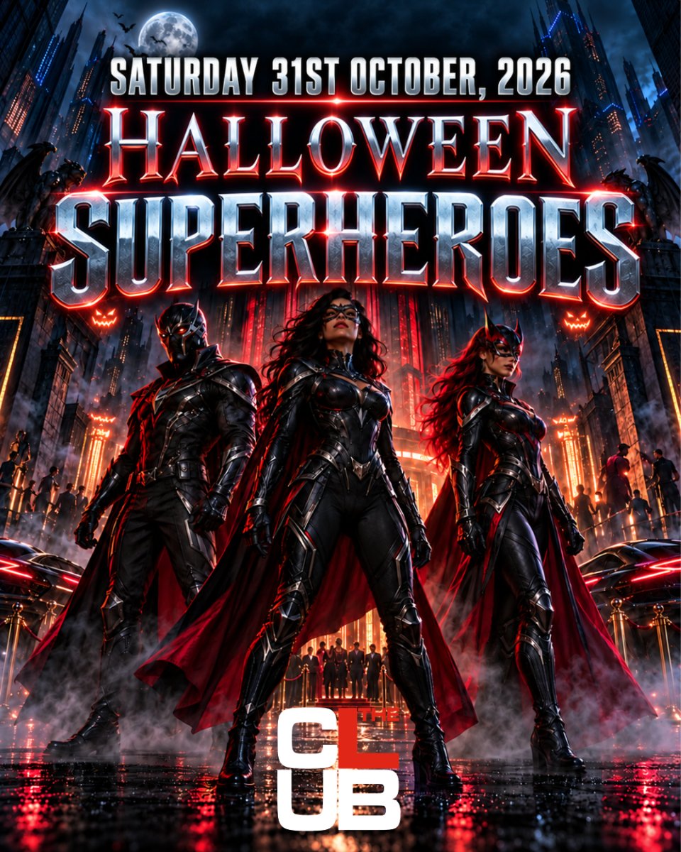 Locandina di HALLOWEEN 2026 - SUPERHEROES - Official Event