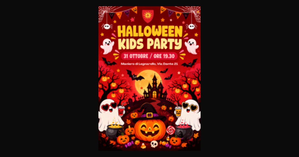 Locandina di Halloween a Legnarello: una notte da piccoli mostri