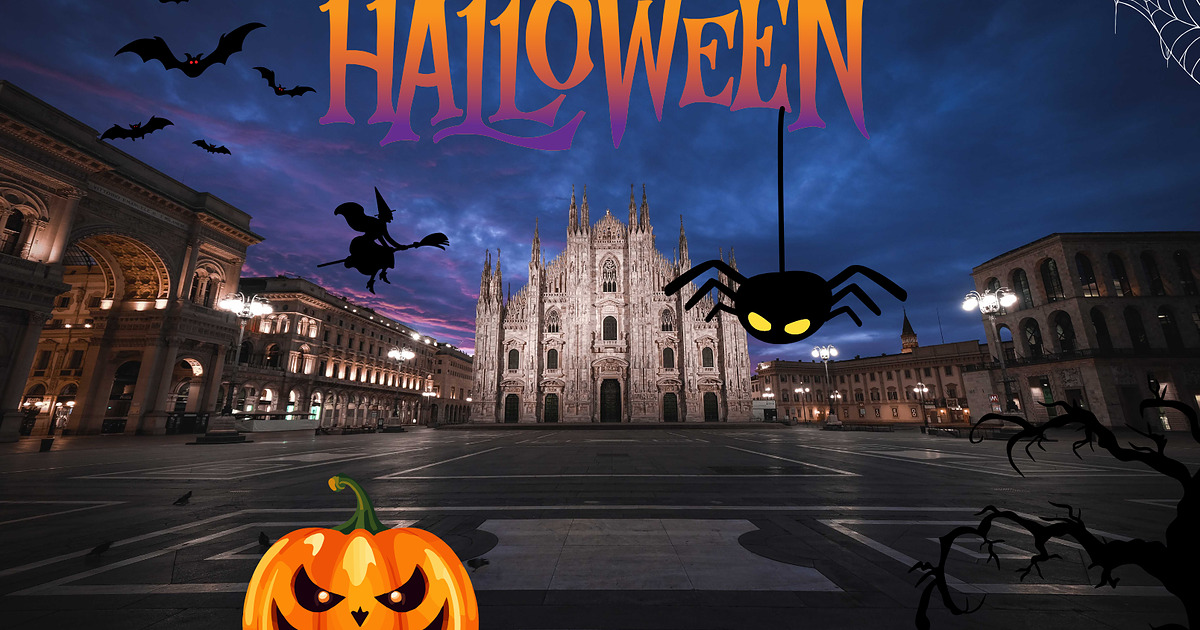 Locandina di Halloween a Milano: Una storia tra Misteri, Ombre e Segreti