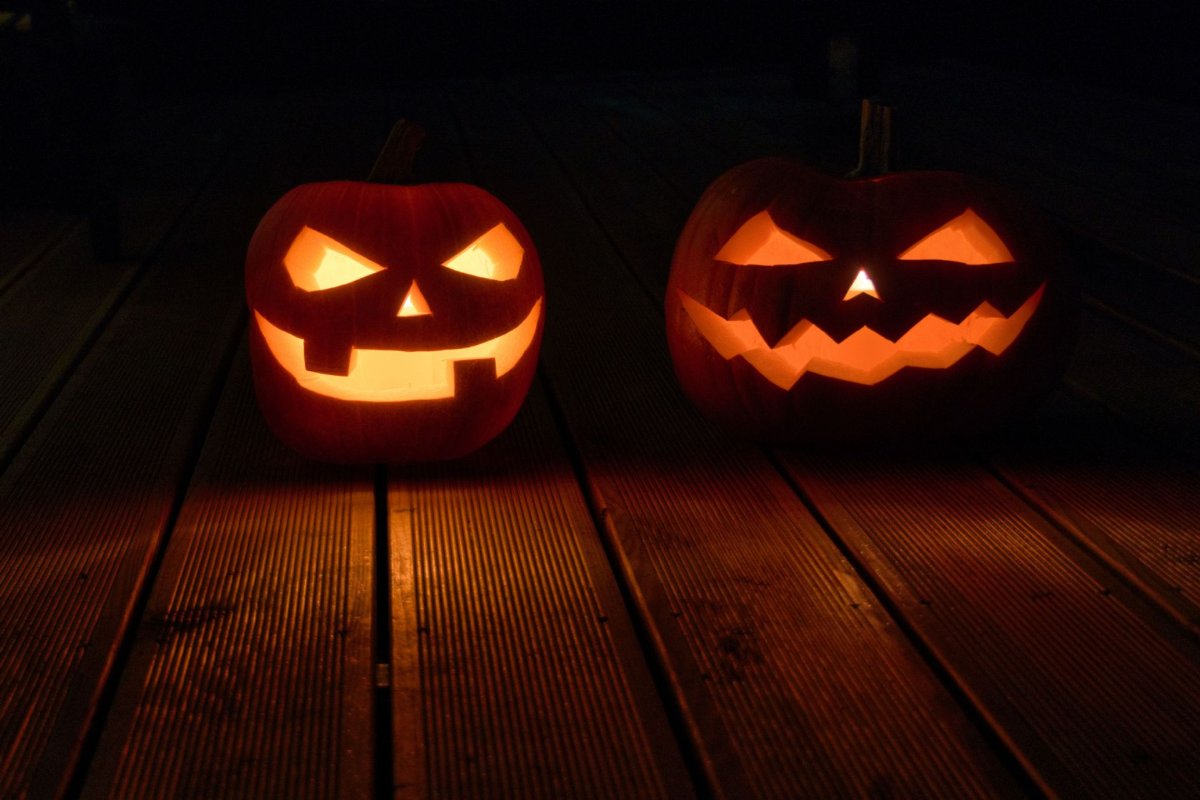 Locandina di Halloween in biblioteca