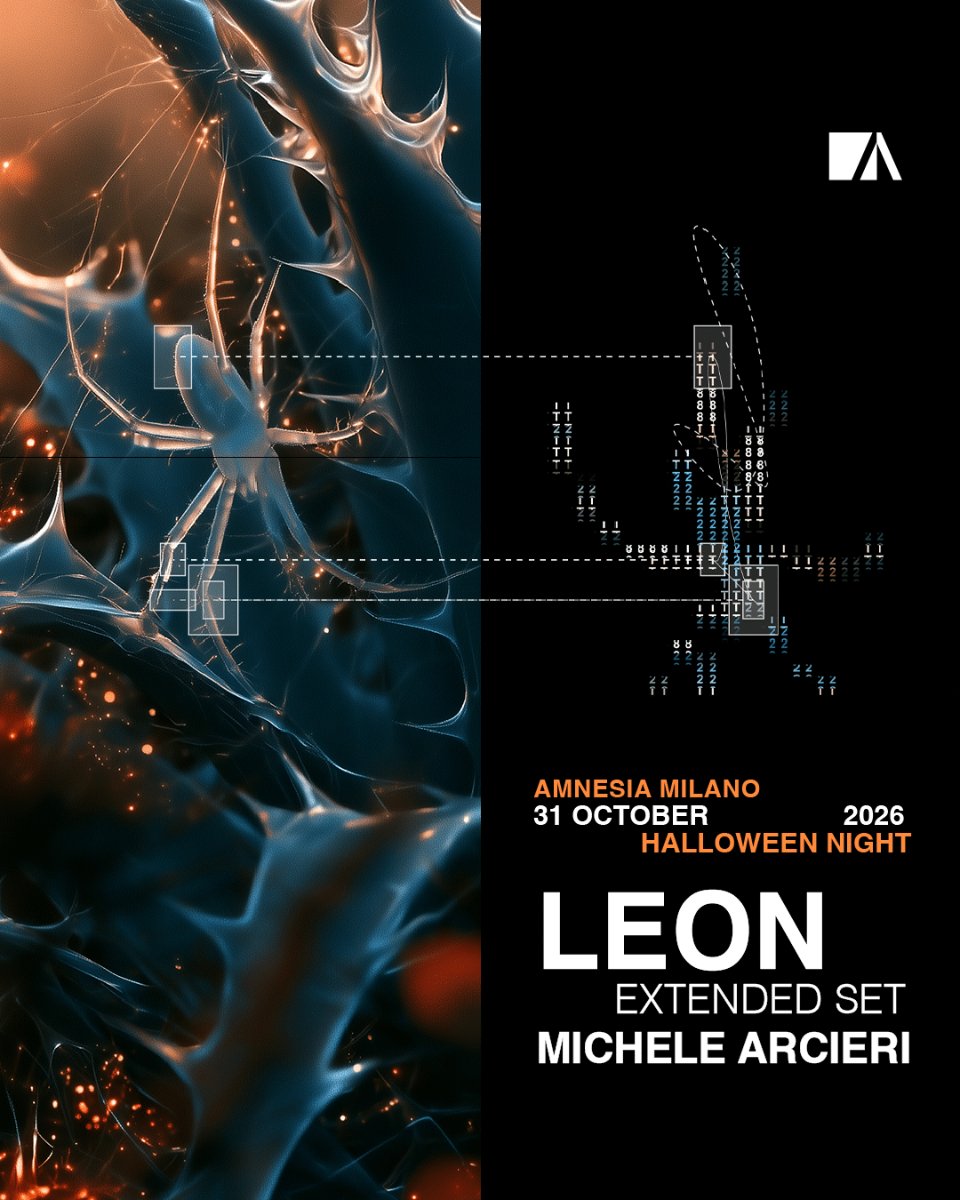 Locandina di HALLOWEEN NIGHT @ AMNESIA MILANO w/ LEON Extended Set + Michele Arcieri