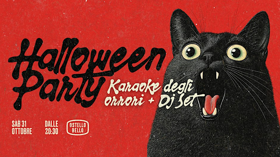 Locandina di HALLOWEEN PARTY • Karaoke degli Orrori + DJ set
