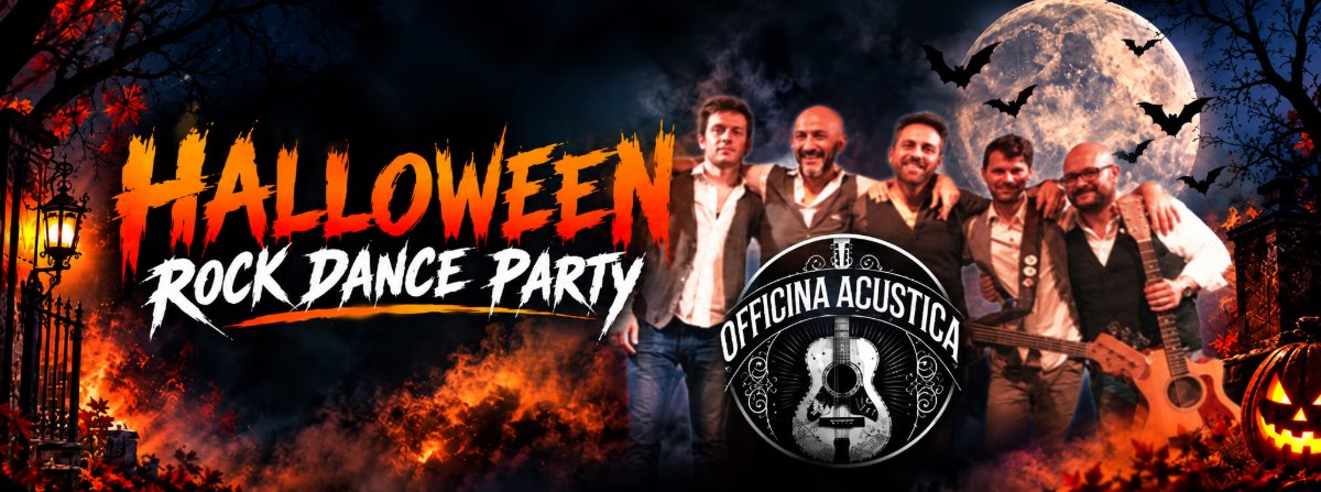 Locandina di HALLOWEEN ROCK DANCE PARTY - OFFICINA ACUSTICA