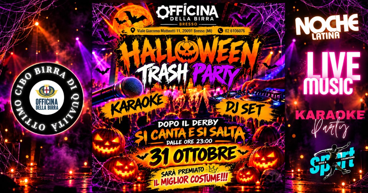 Locandina di HALLOWEEN TRASH PARTY!