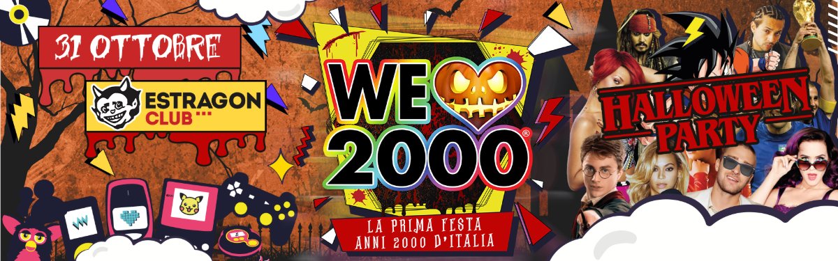 Locandina di Halloween We Love 2000