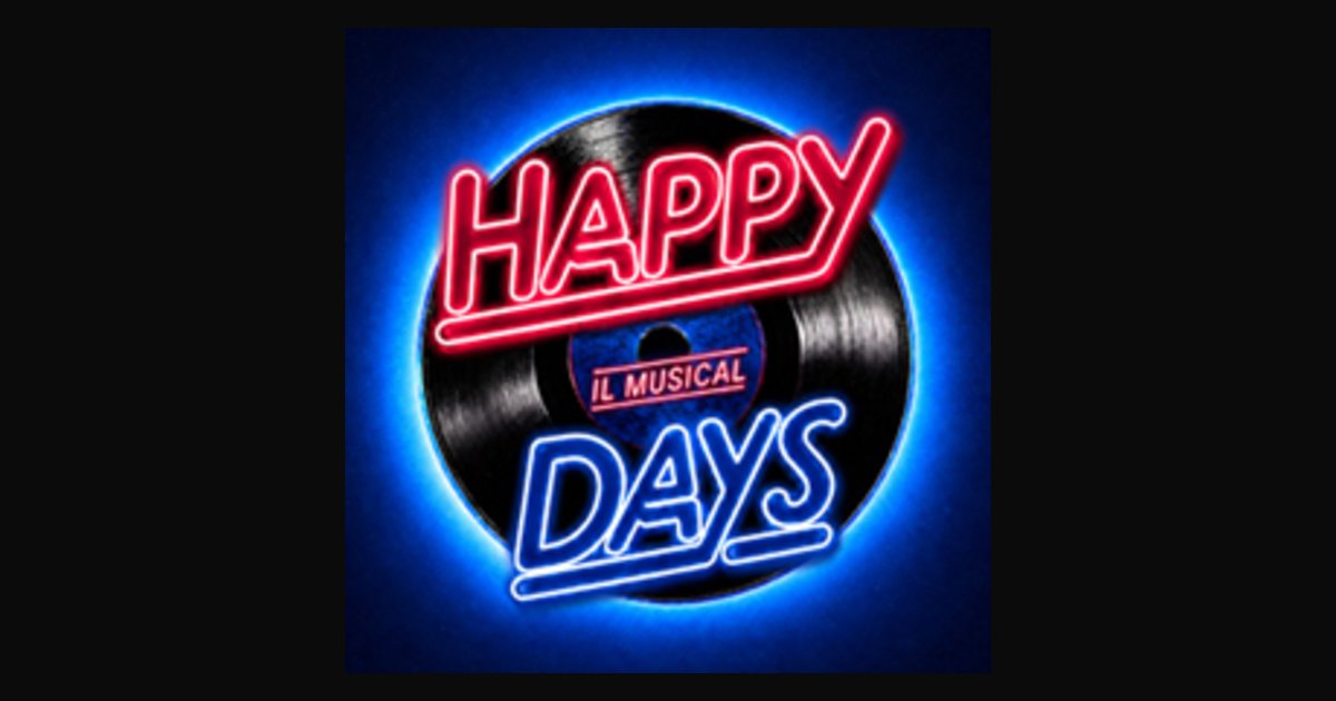 Locandina di Happy Days il Musical