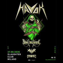 Locandina di Havok + Blood Red Throne + guest