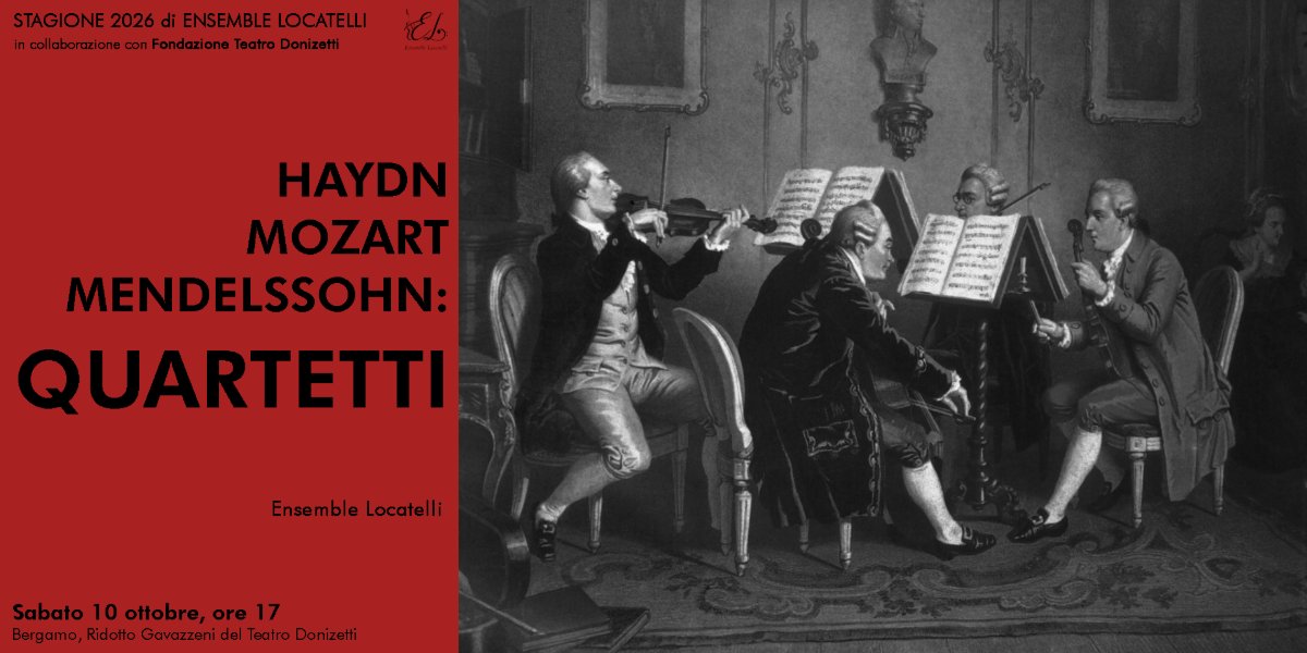 Locandina di Haydn, Mozart, Mendelssohn: quartetti