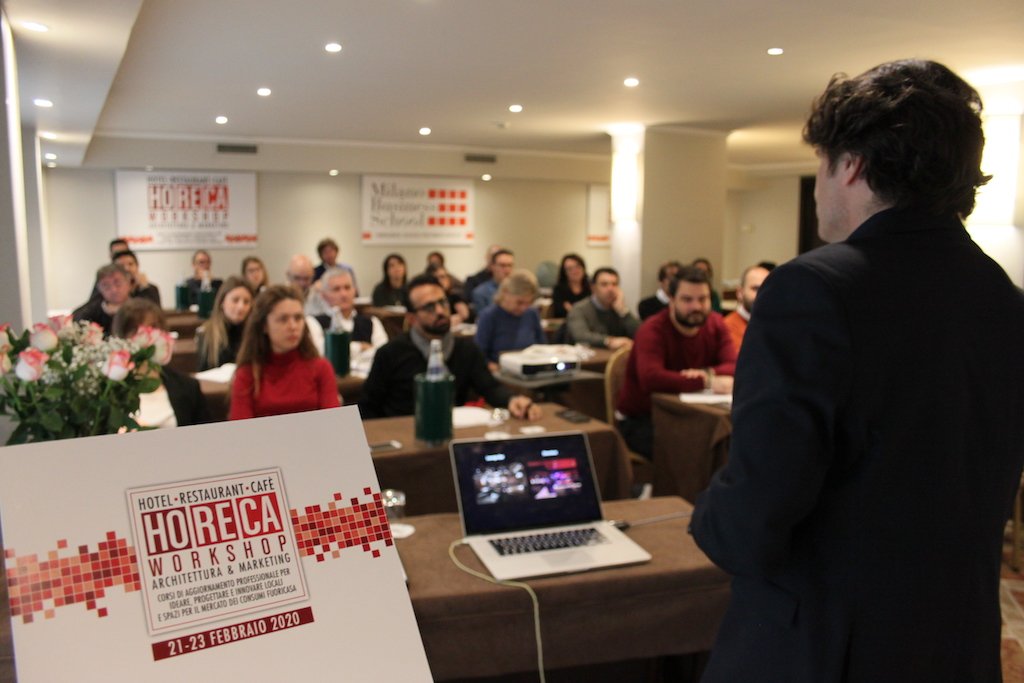 Locandina di HORECA WORKSHOP – Architettura, Design & Marketing
