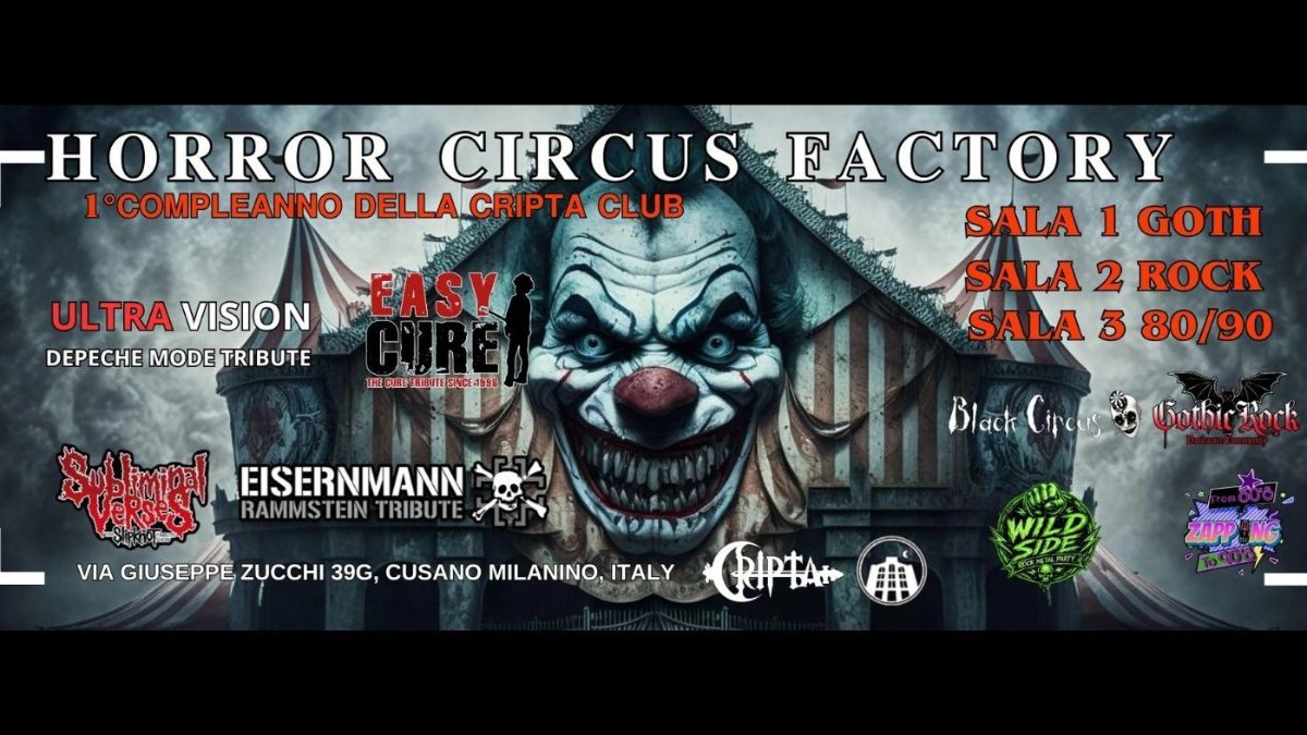 Locandina di Horror Circus Factory - Halloween Fest