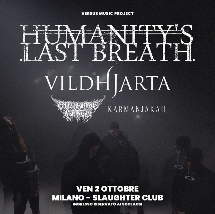 Locandina di Humanity’s Last Breath + Vildhjarta + Enterprise Earth + Karmanjakah