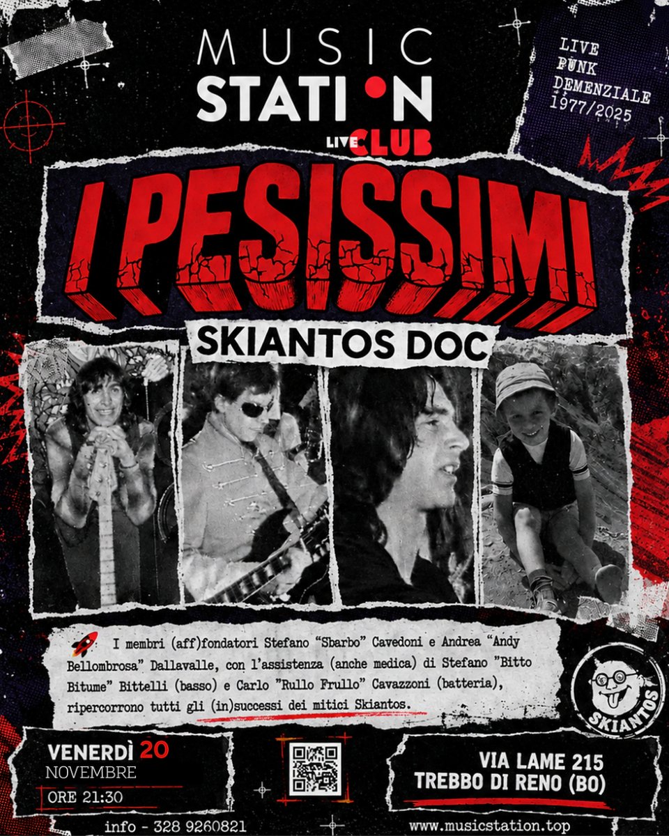 Locandina di I Pesissimi – Skiantos Doc