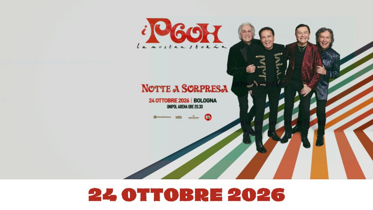 Locandina di I Pooh – Notte A Sorpresa