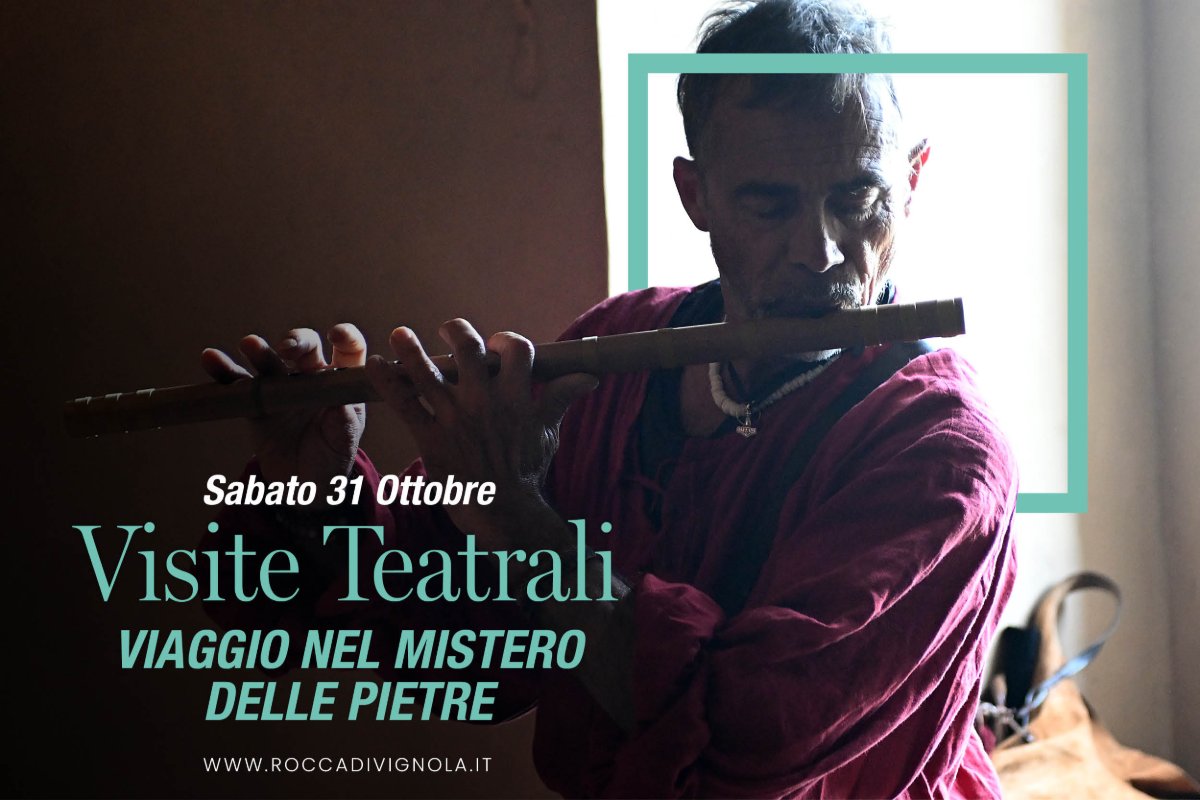 Locandina di Il 31 ottobre tornano le visite teatralizzate con Kirtan