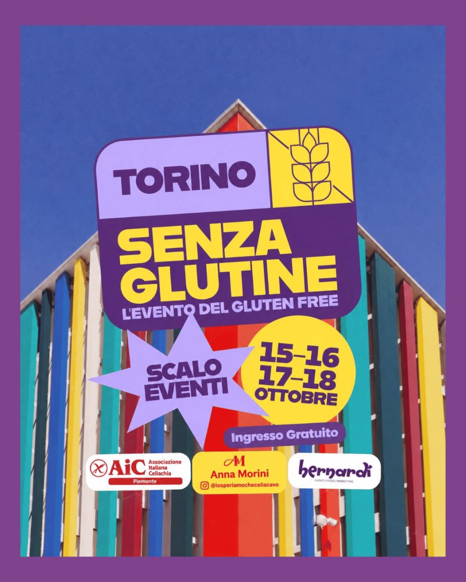 Locandina di Il Festival Senza Glutine a Torino