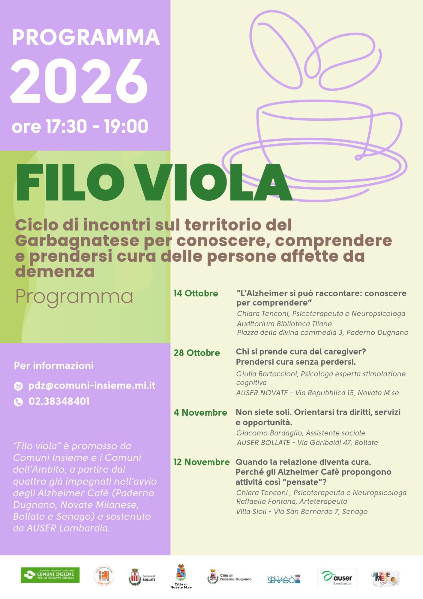 Locandina di Il Filo Viola – Quando la relazione diventa cura