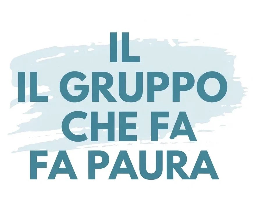 Locandina di Il Gruppo Che Fa Paura