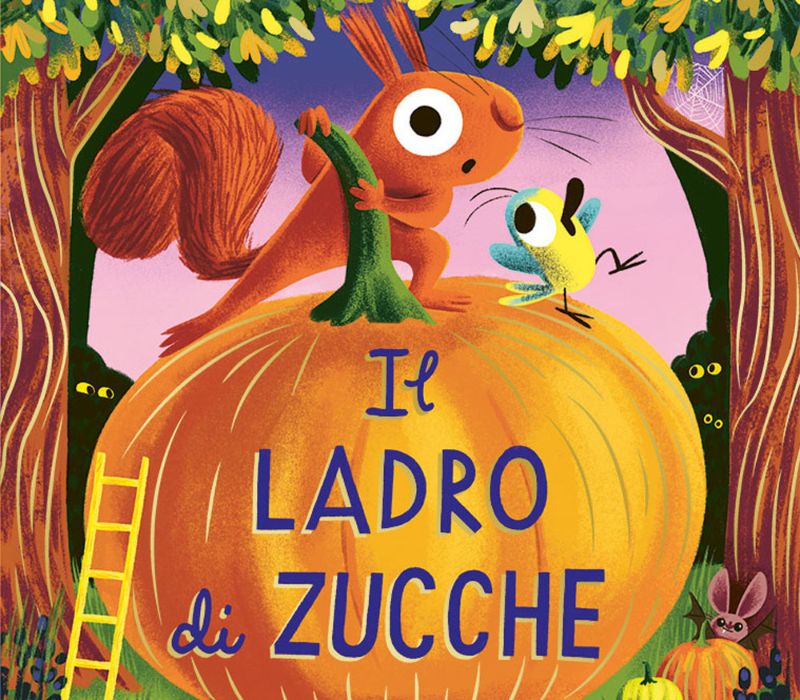 Locandina di "Il ladro di zucche" - Halloween in biblioteca