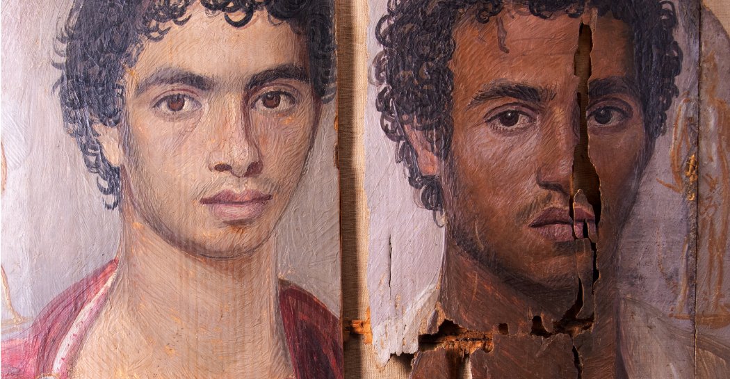 Locandina di Il potere del ritratto. Egitto e Roma. I volti del Fayum