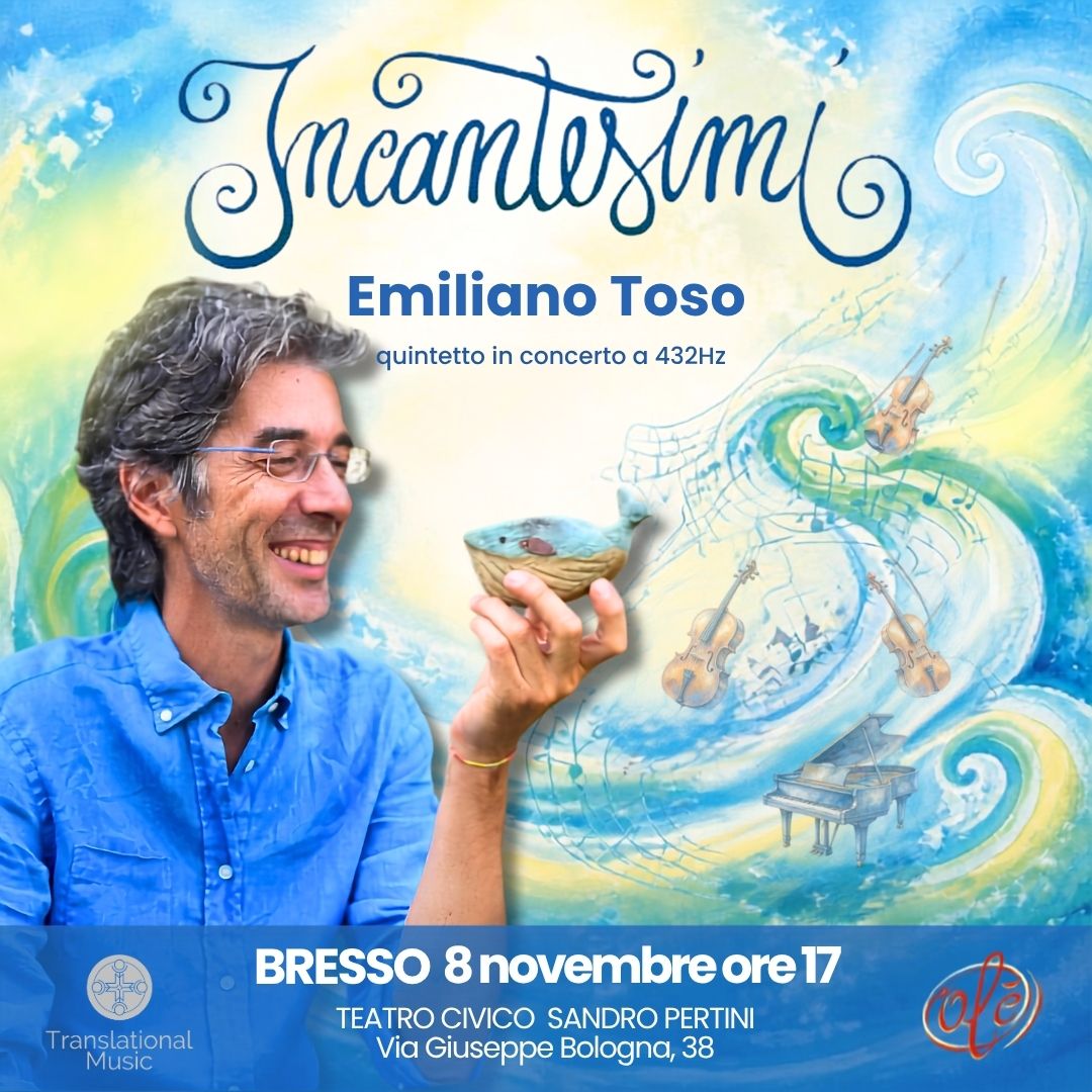 Locandina di Incantesimi – Il nuovo album in concerto a Bresso