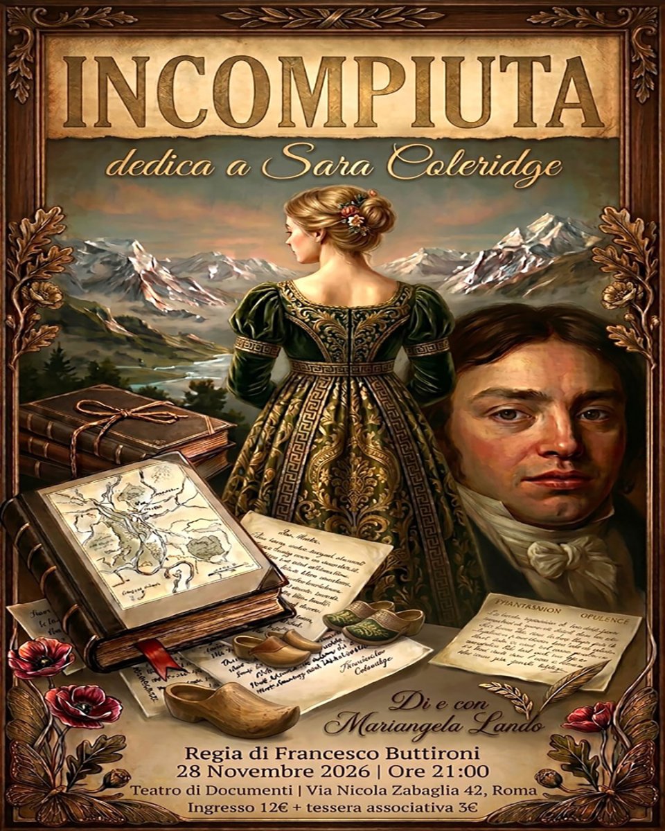Locandina di Incompiuta – Dedica A Sara Coleridge