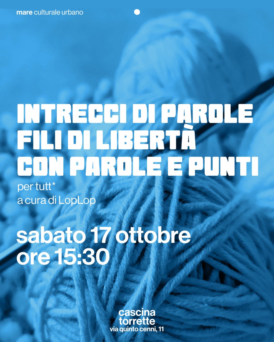 Locandina di Intrecci di parole - fili di libertà