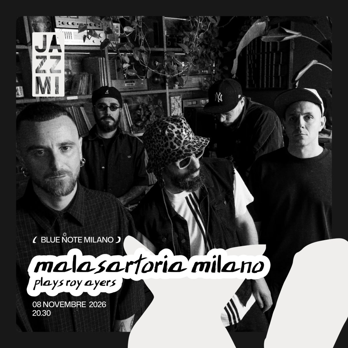 Locandina di JAZZMI 2026: Malasartoria Milano plays Roy Ayers