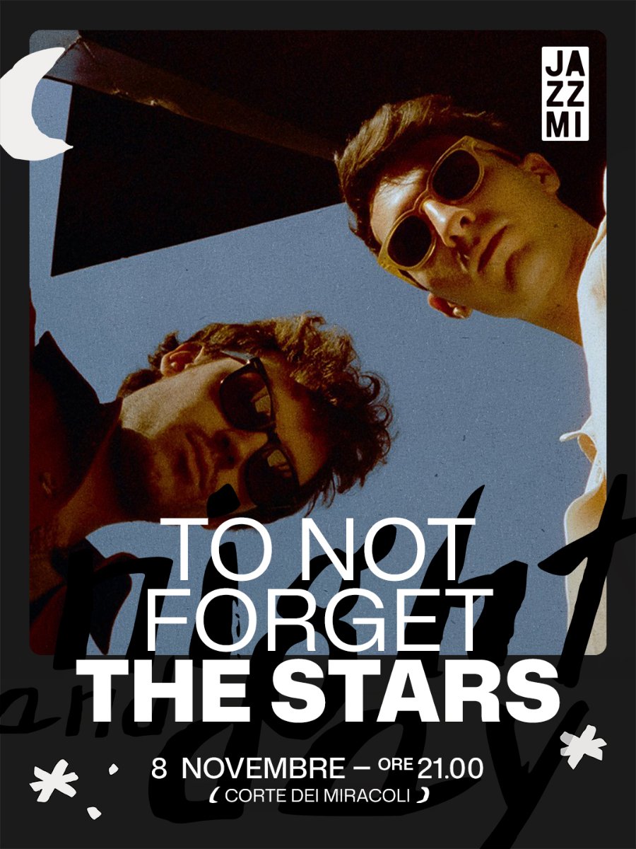 Locandina di JazzMi 2026 – TO NOT FORGET THE STARS + JAM JAZZ