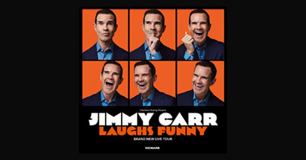 Locandina di Jimmy Carr - Laughs Funny - Brand New Live Tour