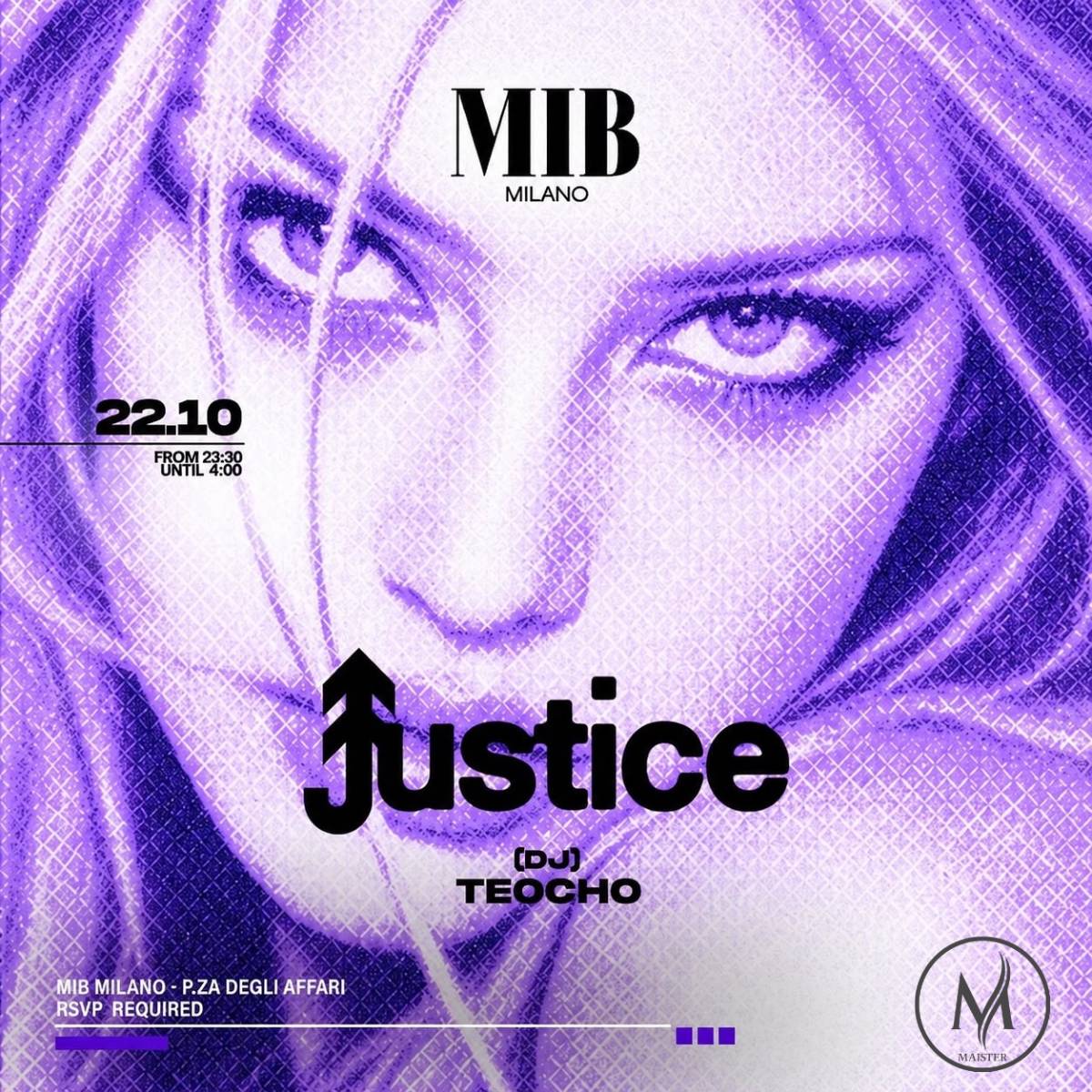 Locandina di JUSTICE - 22 Ottobre 2026