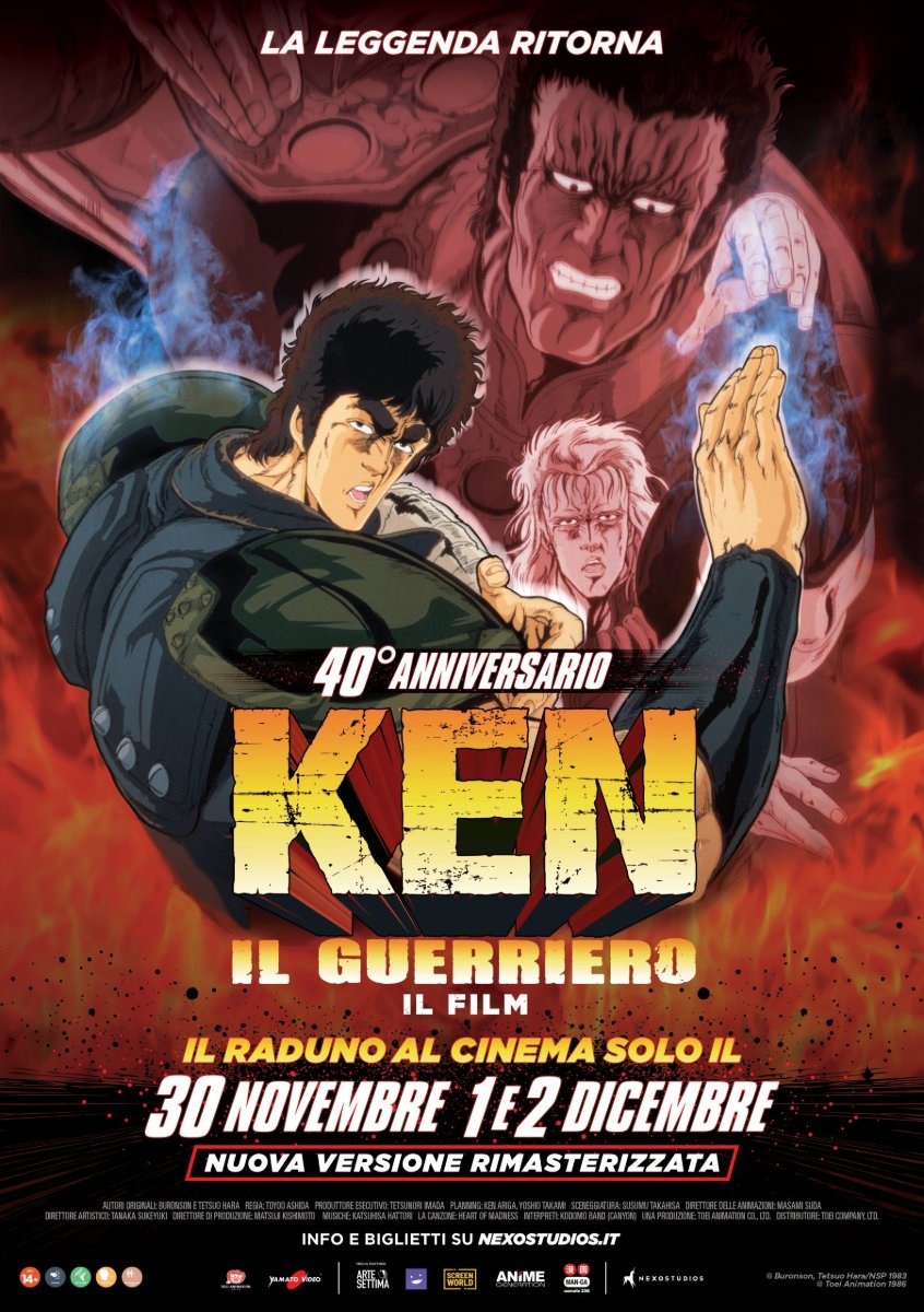 Locandina di KEN IL GUERRIERO – IL FILM (o.v. sott. ita.)
