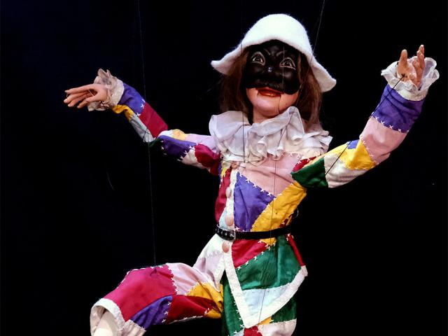 Locandina di L’Arlecchino delle marionette