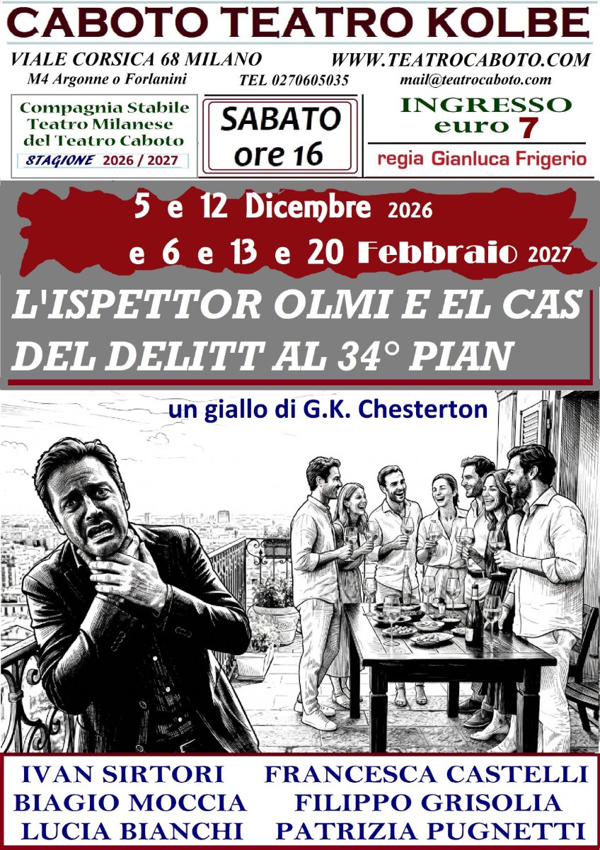 Locandina di L’ISPETTOR OLMI E EL CAS DEL DELITT AL TRENTAQUATTRESIM PIAN