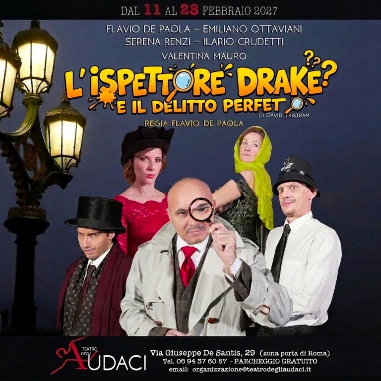 Locandina di L’ispettore Drake e il delitto perfe..to