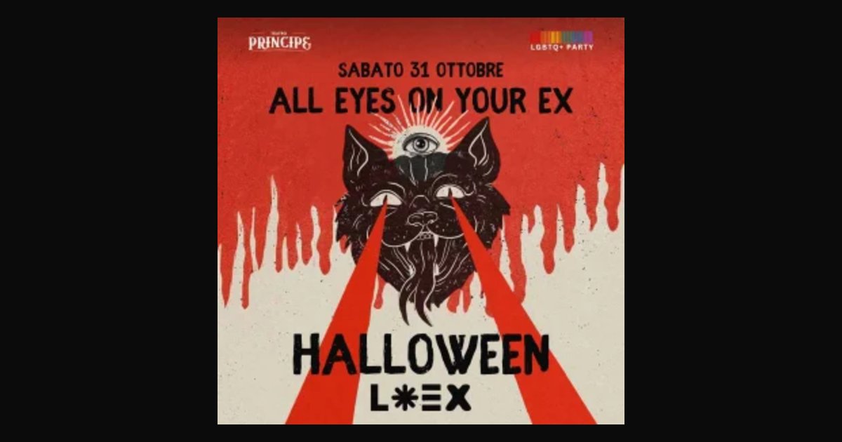 Locandina di L❋ΞX HALLOWEEN PARTY