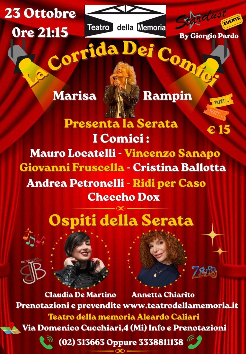 Locandina di La Corrida Dei Comici