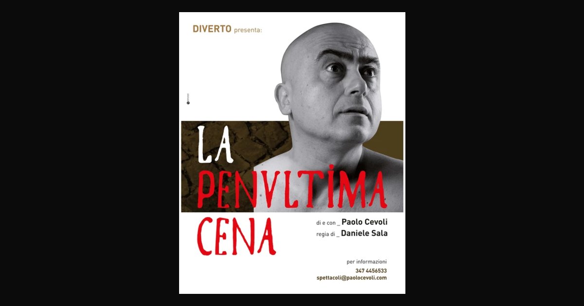 Locandina di La Penultima Cena
