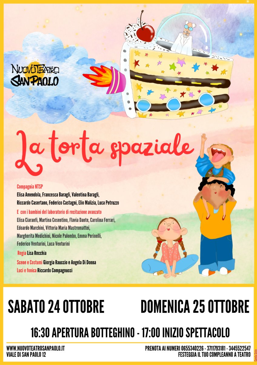 Locandina di la torta spaziale