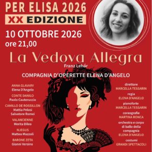 Locandina di La Vedova Allegra