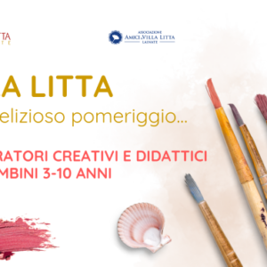 Locandina di Laboratori per bambini a Villa Litta