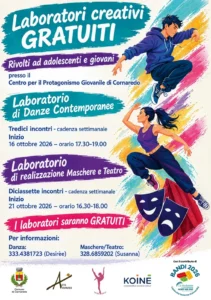 Locandina di Laboratorio di danza contemporanea