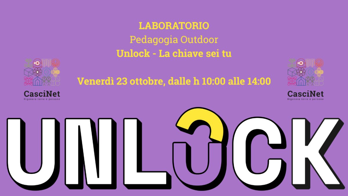Locandina di LABORATORIO – Pedagogia Outdoor