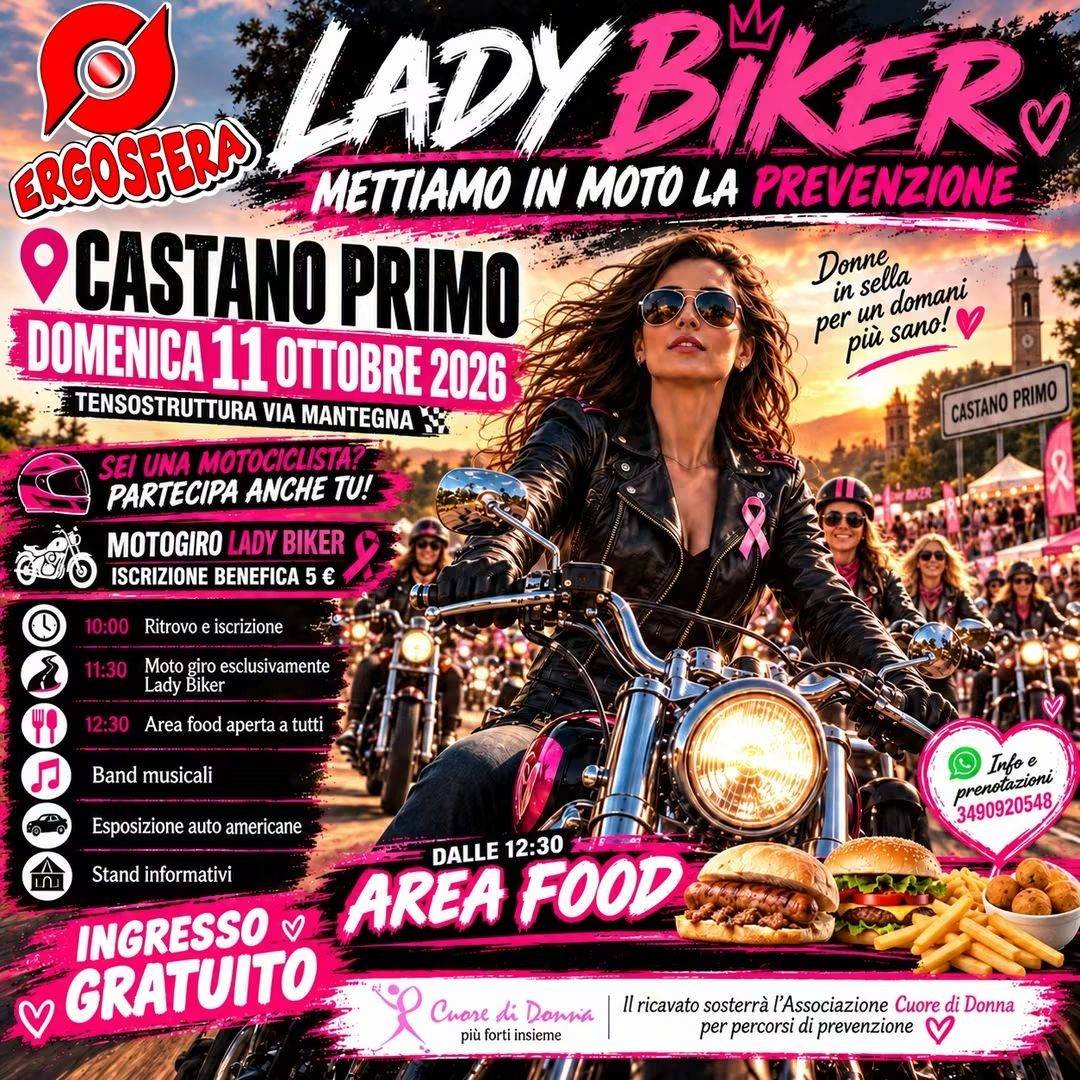 Locandina di Lady Biker – Mettiamo in moto la prevenzione