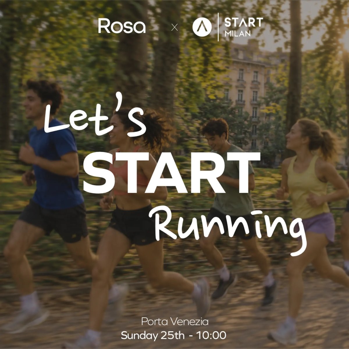 Locandina di Let's START Running - Rosa x START Milan