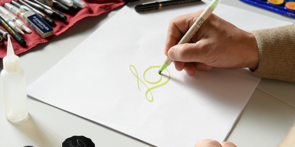 Locandina di Lettering Creativo