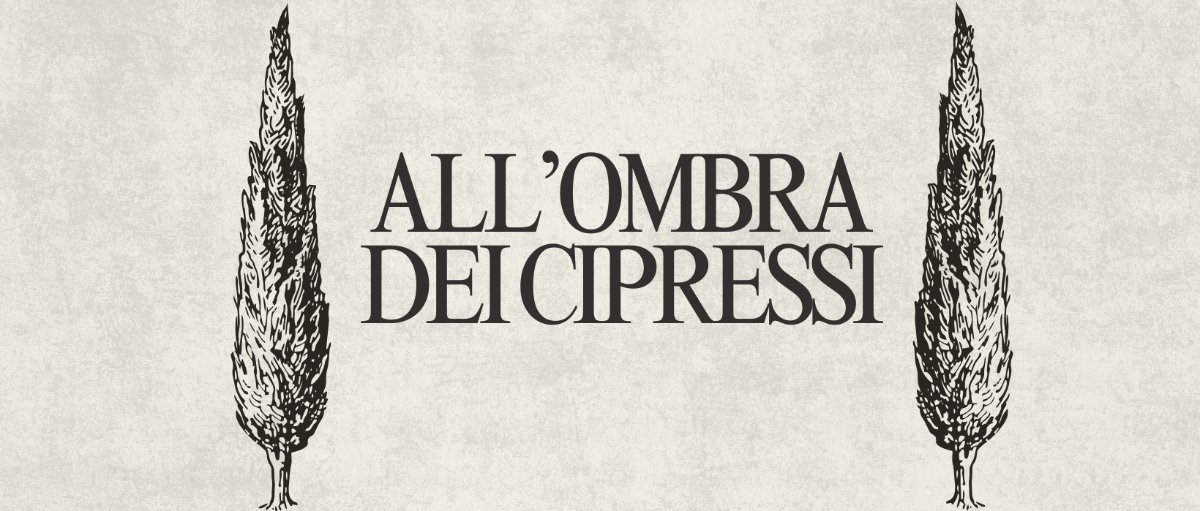 Locandina di Letture in versi all’ombra dei cipressi