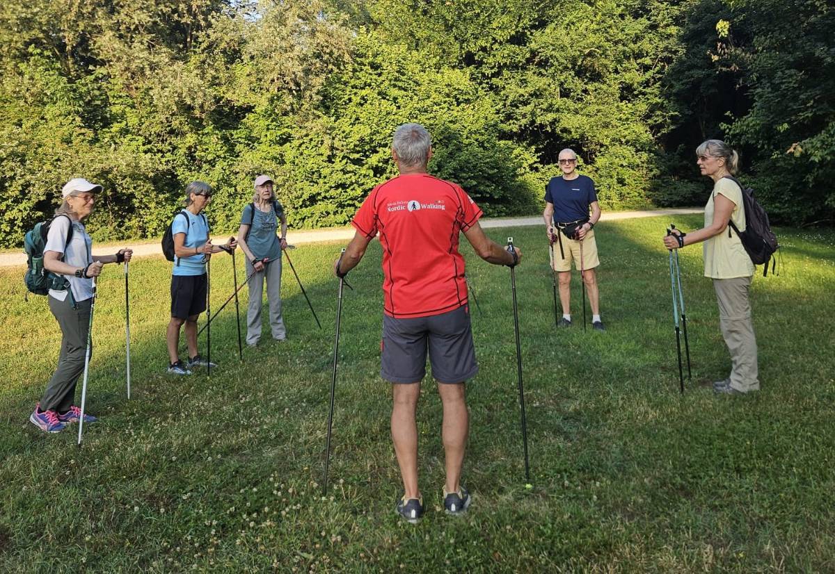 Locandina di Lezione dimostrativa Nordic Walking – Giardini Porta Venezia (MI)