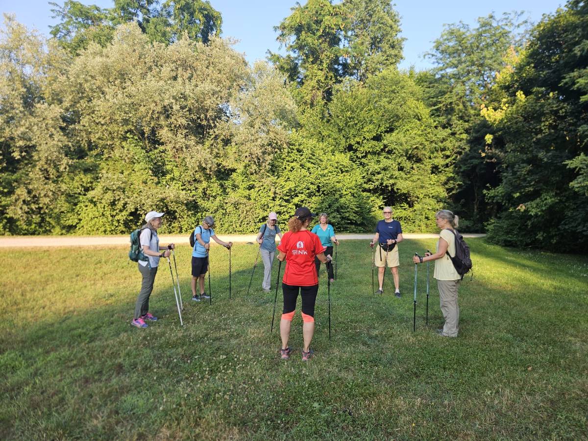 Locandina di Lezione dimostrativa Nordic Walking – Parco Sempione (MI)