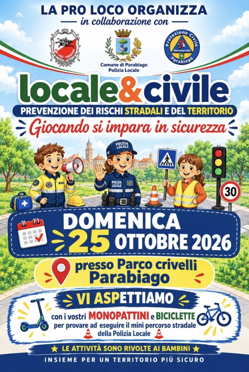 Locandina di Locale & Civile: giocando si impara in sicurezza