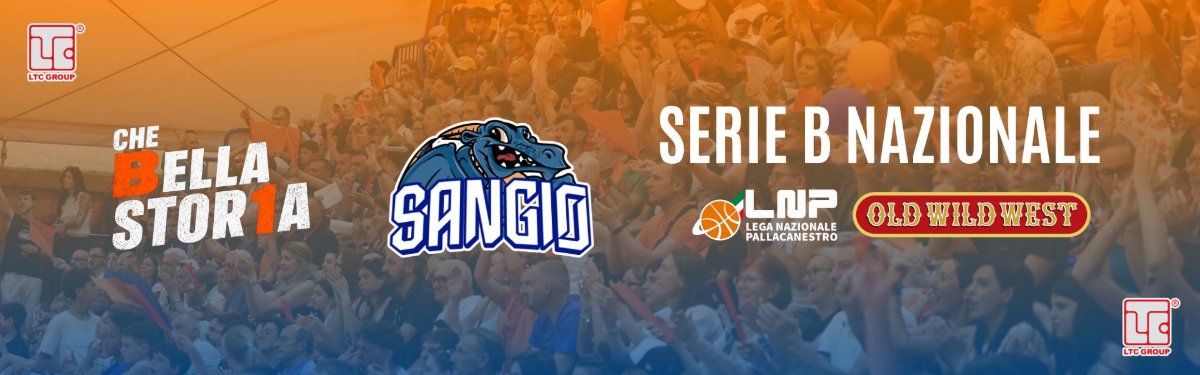 Locandina di LTC SANGIORGESE BASKET vs S4 ENERGIA VICENZA